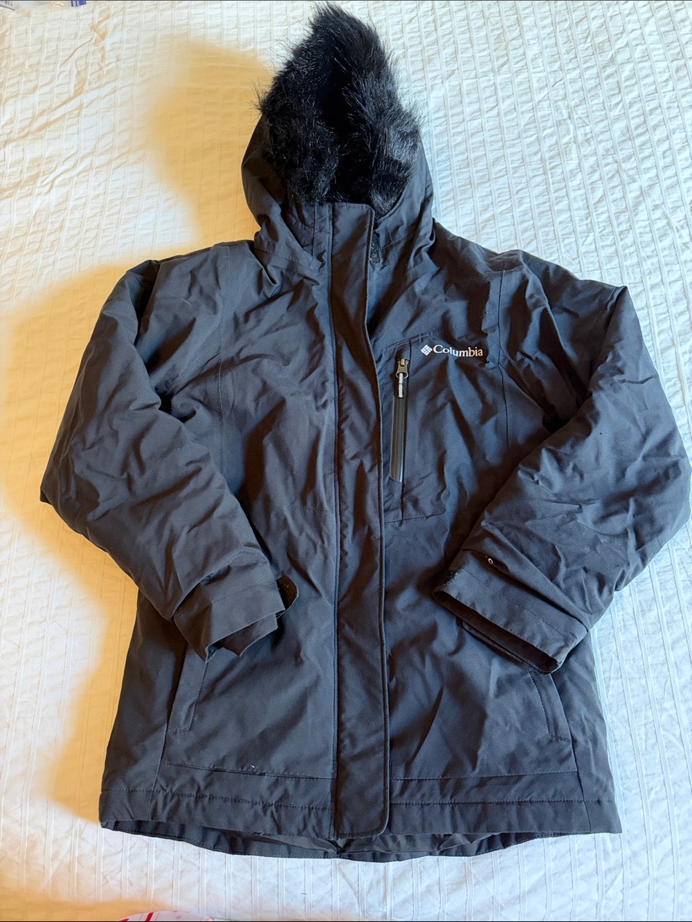 Columbia Black Women's Insulated Hooded Puffer Jacket